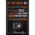 thumbnail image 1 of Philadelphia Flyers 17'' x 26'' In This House Sign, 1 of 1