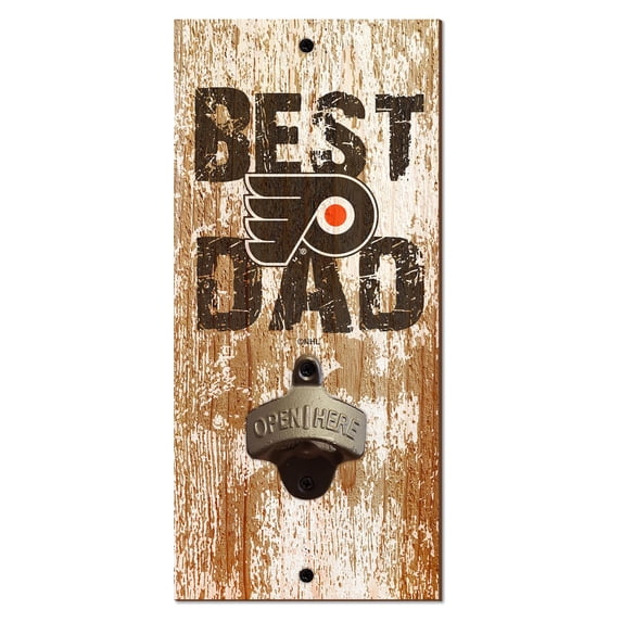 Philadelphia Flyers 5'' x 12'' Best Dad Bottle Opener