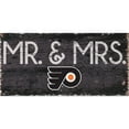 thumbnail image 1 of Philadelphia Flyers 6" x 12" Mr. & Mrs. Sign, 1 of 1