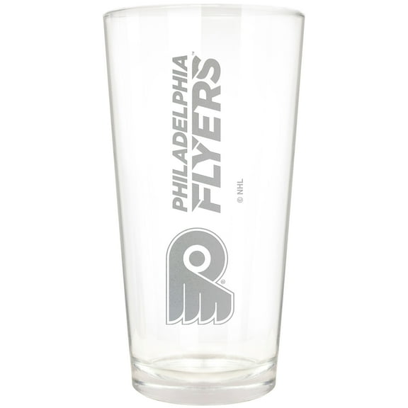 Philadelphia Flyers Etched 16oz. Vertical Rally Cry Pint Glass