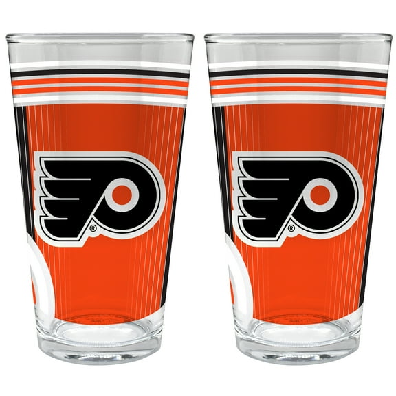Philadelphia Flyers Two-Piece 16oz. Pint Glass Set
