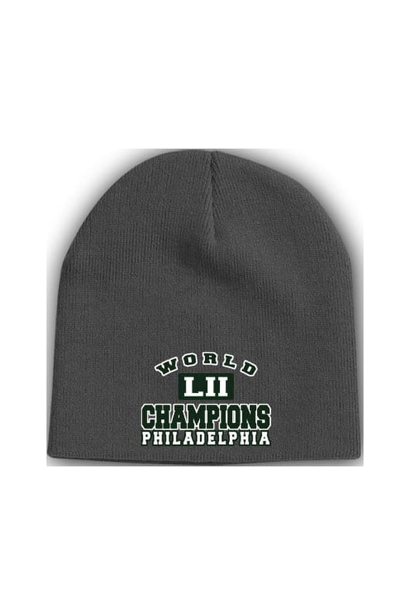 Philadelphia Footbal LII World Champions Beanie