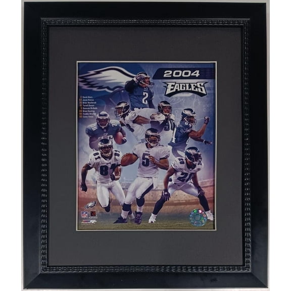 Philadelphia Football 2004 Team 11x14 Custom Frame
