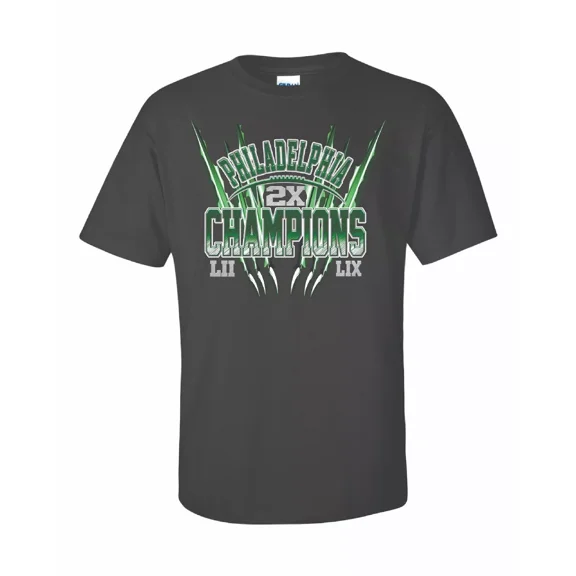 Philadelphia Football 2X Champs Shirt M
