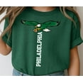 thumbnail image 1 of Philadelphia Football Shirt And Sweatshirt, Philly Mascot Vertical Print Hoodie, Retro Game Day Crewneck, Philly Sports Fan Shirt Tshirt All Size S-5XL, 1 of 5