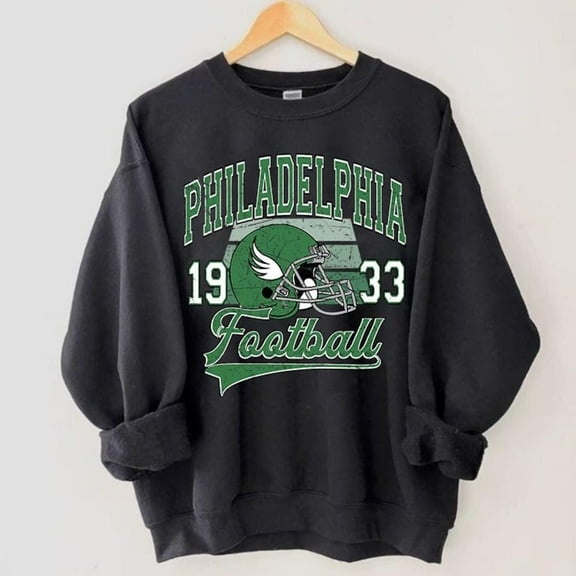 Philadelphia Football Sweatshirt, Vintage Style Gift, Football Tee, Philadelphia Fans Shirt