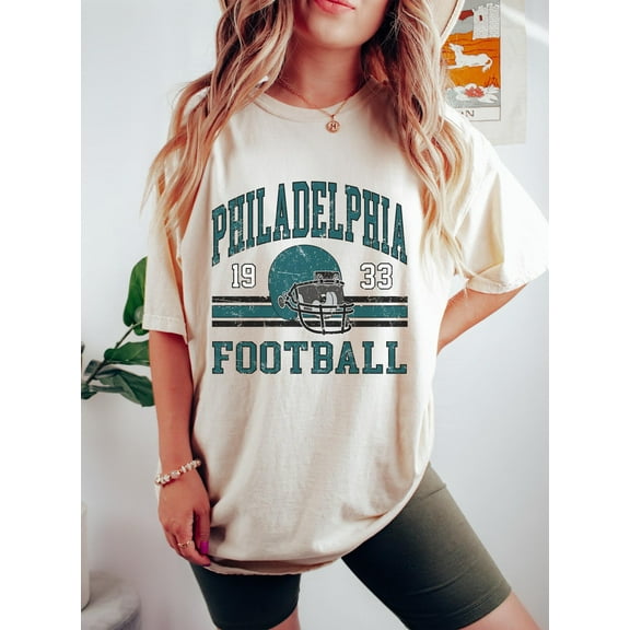 Philadelphia Football T-Shirt, Philadelphia Shirt, Philadelphia Football Vintage Gifts