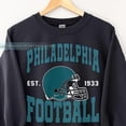 thumbnail image 1 of Philadelphia Football Vintage Sweatshirt, Red Color, Size 5XL, 1 of 5