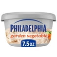 thumbnail image 1 of Philadelphia Flavored Cream Cheese Spread, 1 Tub, for Smooth, Spreadable Mornings, Garden Vegetable, No Artificial Preservatives, Flavors or Dyes, 7.5 oz, 1 of 18
