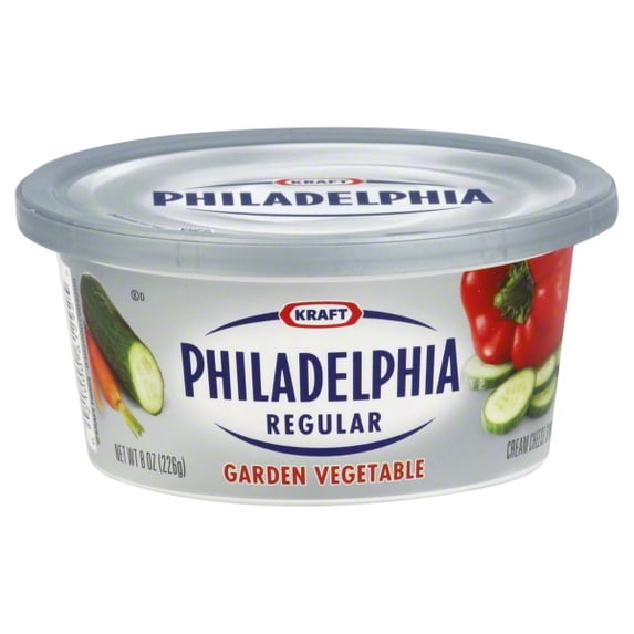 Philadelphia Garden Vegetable Cream Cheese Spread, 8 oz
