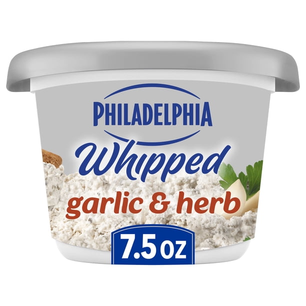 Philly Garlic Herb Cream - Cream cheese for supermarkets - Walmart
