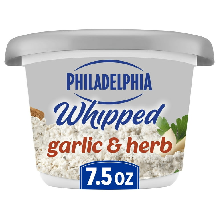 Philadelphia Whipped Flavored Cream Cheese Spread, 1 Tub, for