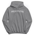 thumbnail image 1 of Philadelphia Graphic Sport Grey Men's Cotton Pullover Hoodie, 1 of 1