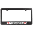 thumbnail image 1 of Philadelphia Love with Hearts License Plate Frame, 1 of 1