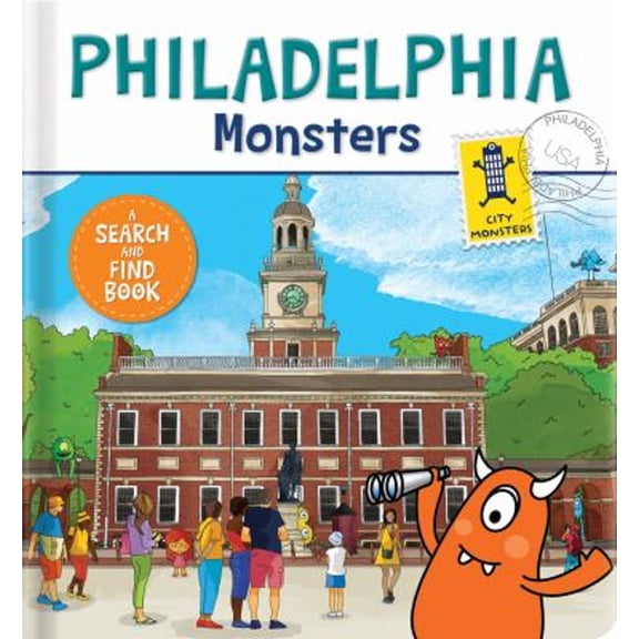 Pre-Owned Philadelphia Monsters: A Search and Find Book (Hardcover) by Carine Laforest
