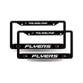 thumbnail image 1 of Philadelphia Hockey Flyer's Black Metal (2) License Plate Frame Set, 1 of 7