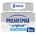 thumbnail image 1 of Philadelphia Neufchatel Cheese, 2 Blocks, for Recipes and Baking, 1/3 Less Fat, No Artificial Preservatives, Flavors or Dyes, 8 oz, 1 of 14
