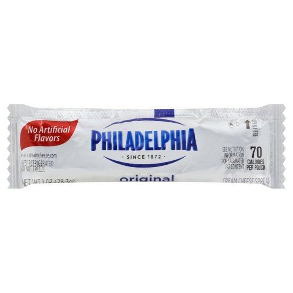 Philadelphia Original Cream Cheese Spread, 1 Ounce 100 per Case