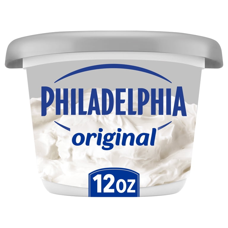 Philadelphia Cream Cheese Spread, 1 Tub, for Smooth, Spreadable
