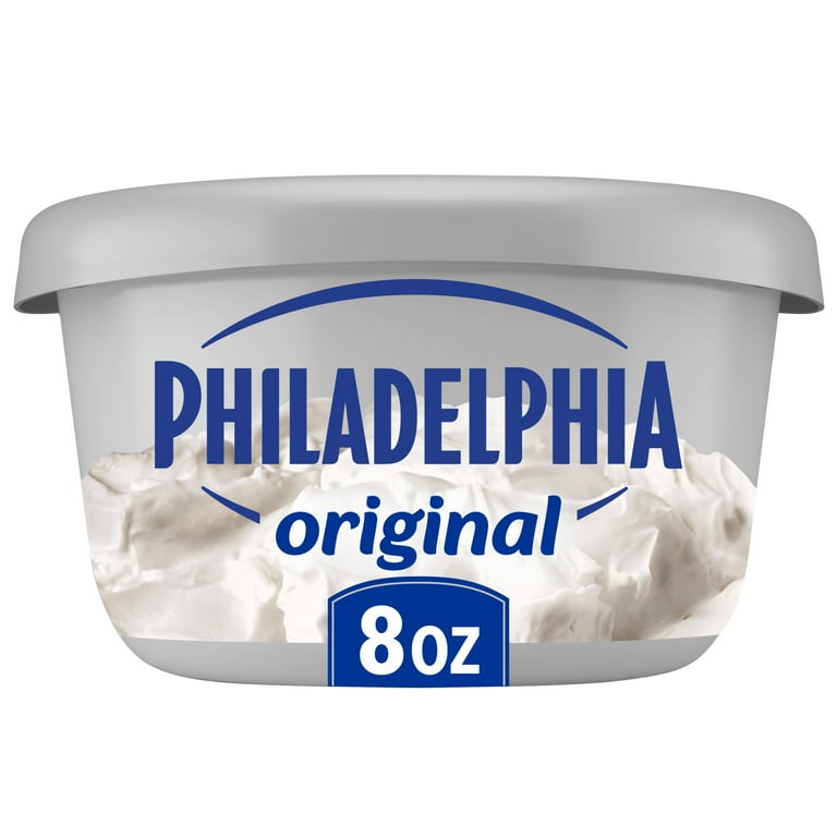 Philadelphia Cream Cheese Spread, 1 Tub, for Smooth, Spreadable