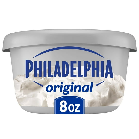 Philadelphia Cream Cheese Spread, 1 Tub, for Smooth, Spreadable Mornings, Original, No Artificial Preservatives, Flavors or Dyes, 8 oz