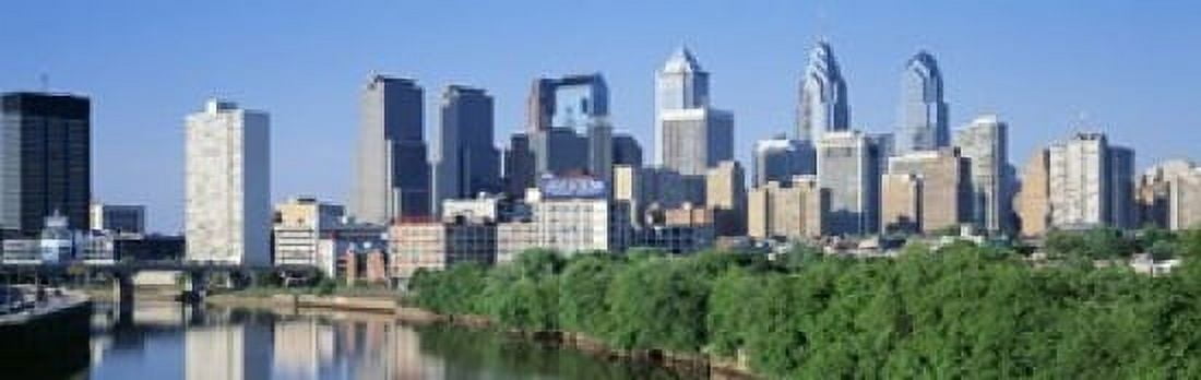 Philadelphia Pennsylvania USA Canvas Art - Panoramic Images (18 x 6)