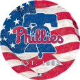 thumbnail image 1 of Philadelphia Phillies 12" Team Color Flag Sign, 1 of 1