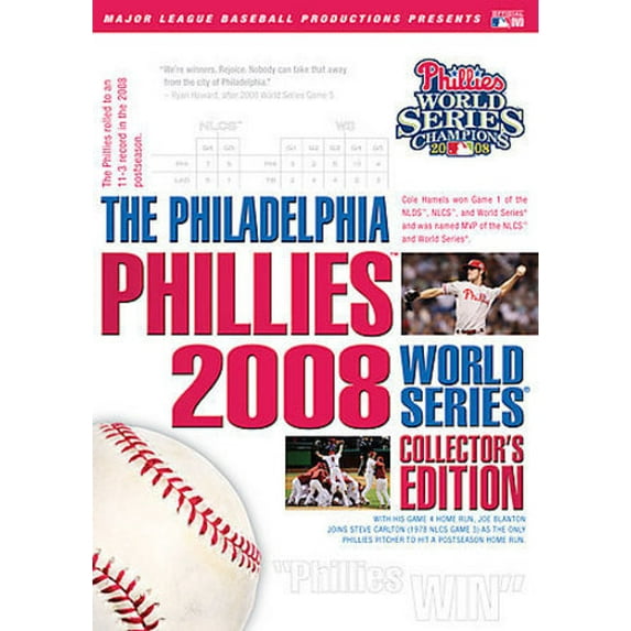 PHILADELPHIA PHILLIES 2008 WORLD SERIES