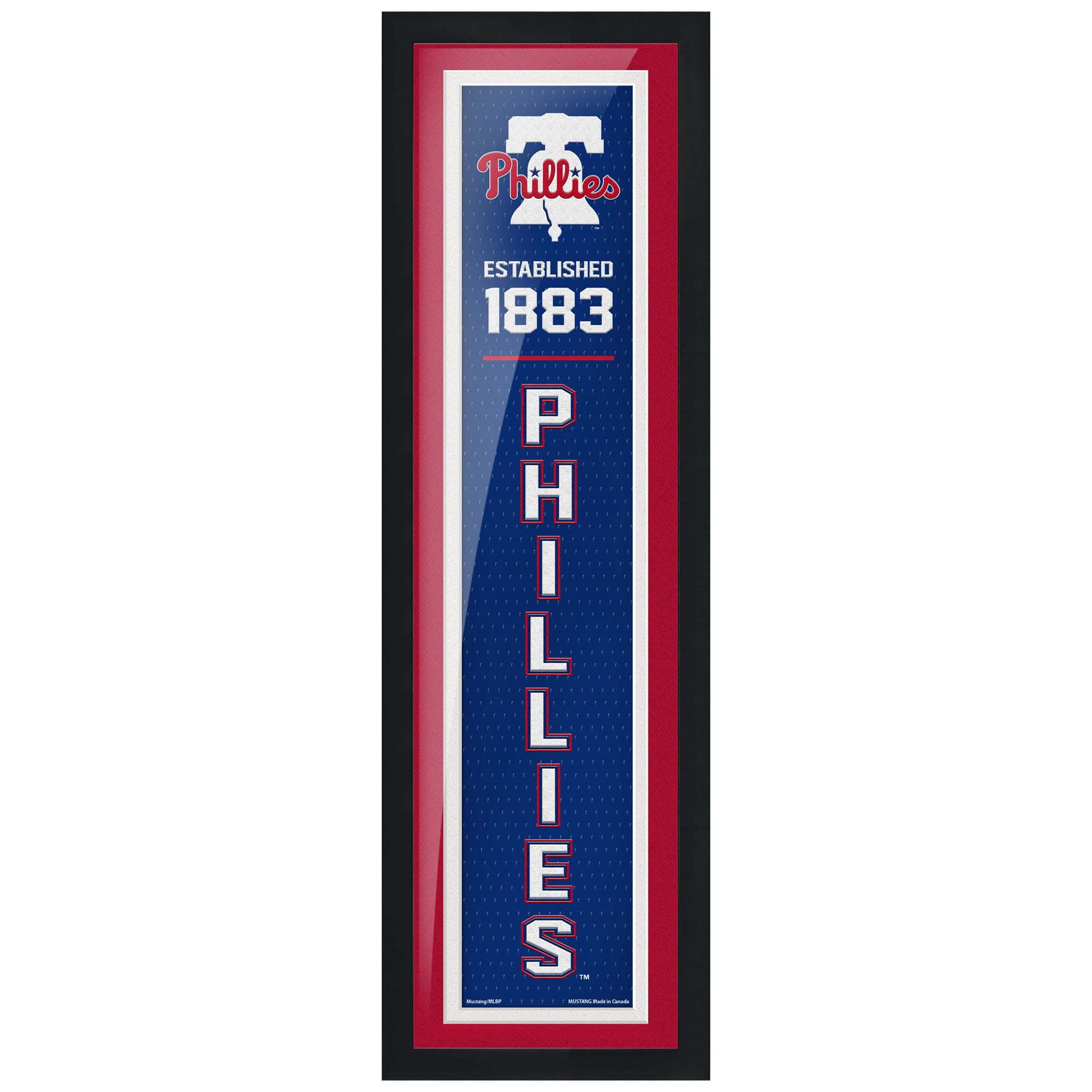 Philadelphia Phillies 6'' x 22'' Established Framed Artwork - Walmart.com
