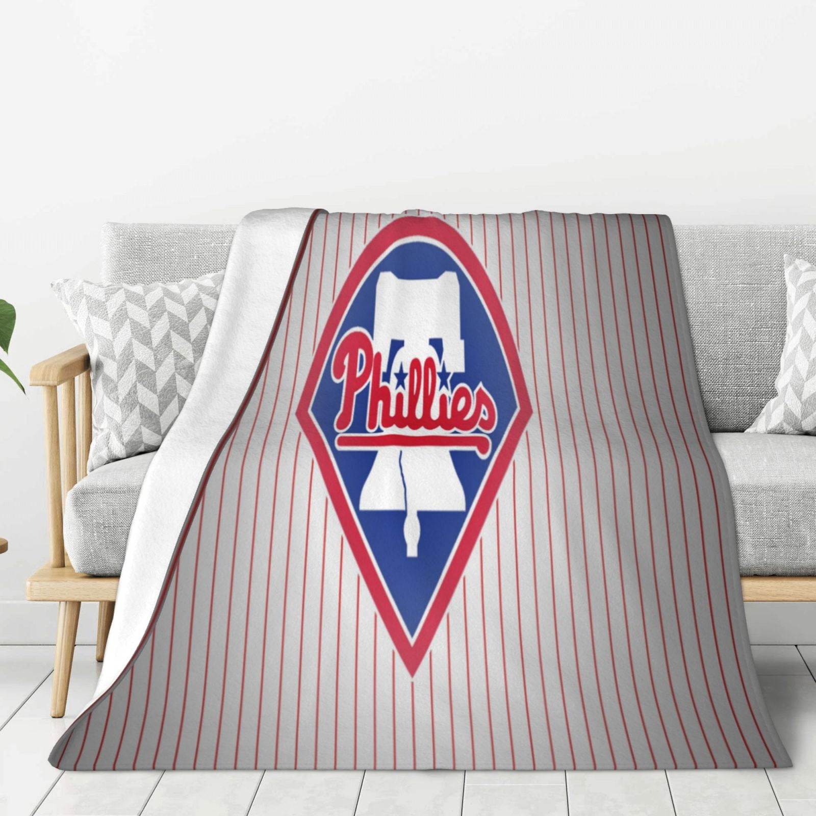PhiladelphiaPhillies Baseball Sports Throw Blanket 80"X60" Thicken
