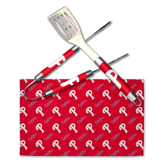 The Northwest Group Philadelphia Phillies BBQ Grill Utensil Set