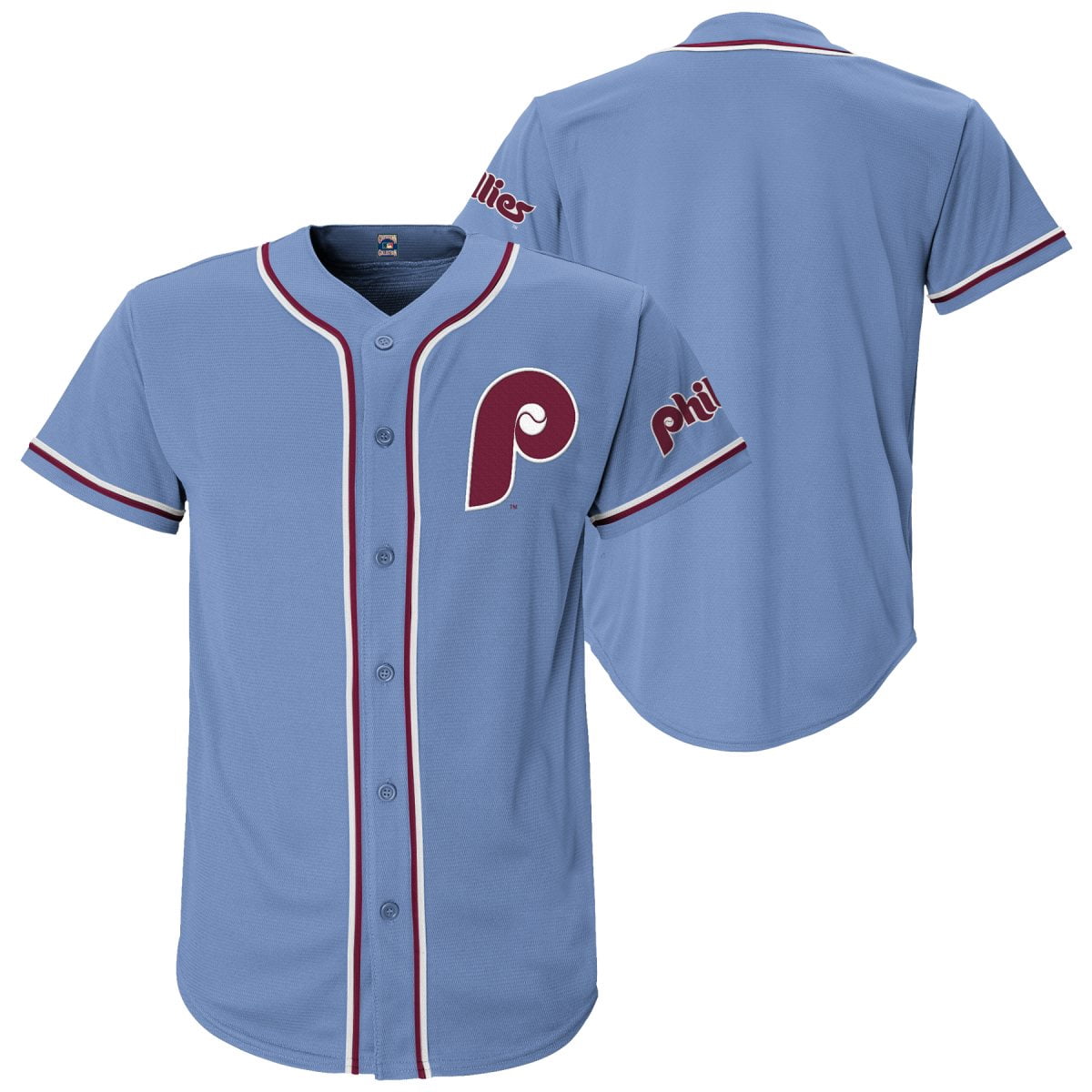 MLB Philadelphia Phillies Youth Secondary Color Synthetic Jersey