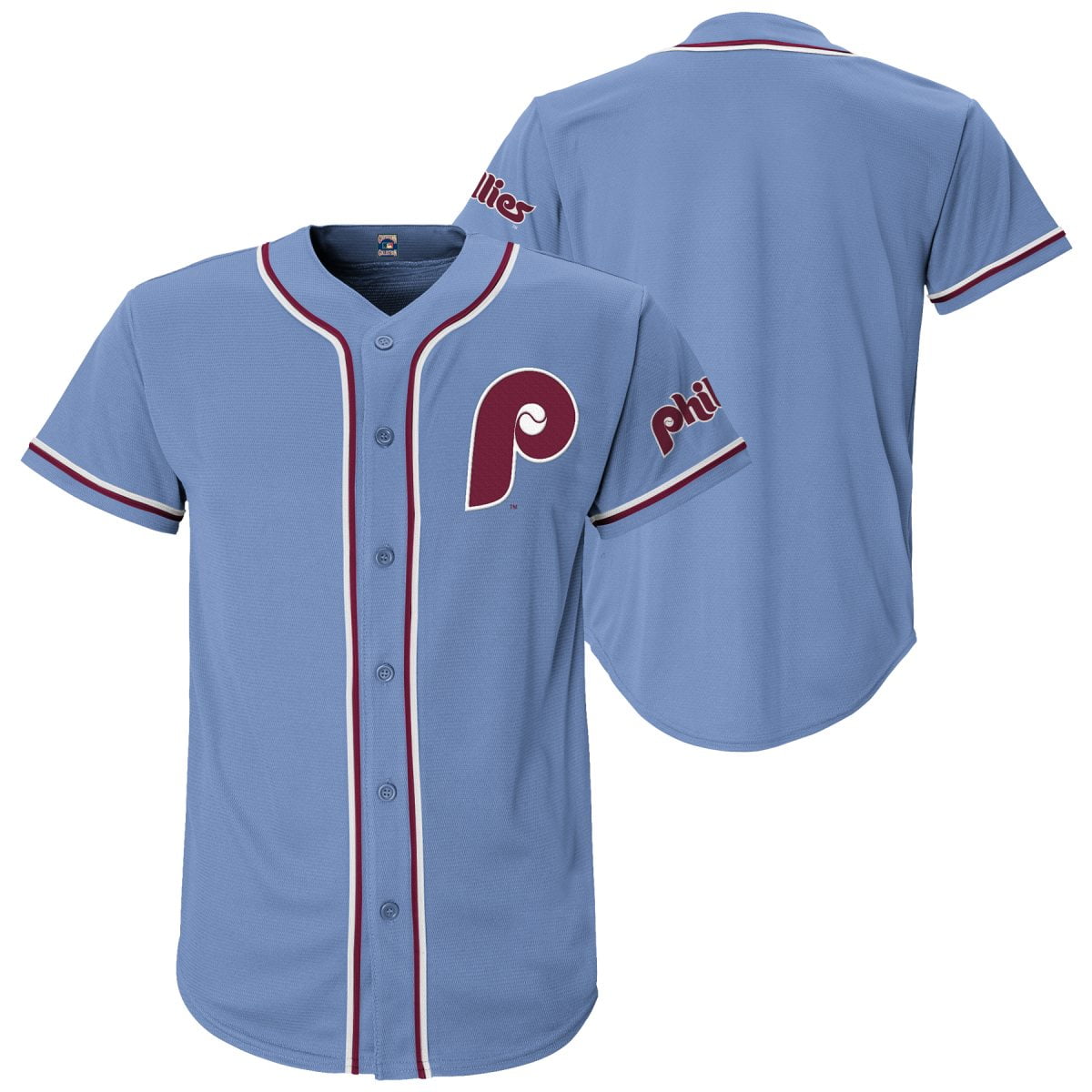 MLB Philadelphia Phillies Youth Secondary Color Synthetic Jersey