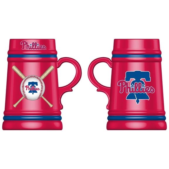 Philadelphia Phillies 24oz. Ceramic Stein Cup with Gift Box