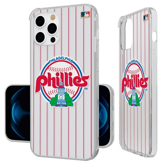 Philadelphia Phillies Cooperstown Pinstripe iPhone Clear Case