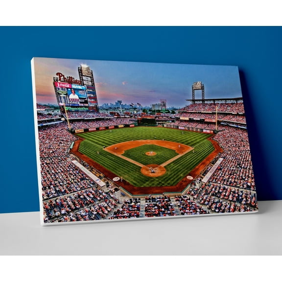 Philadelphia Phillies Stadium Poster or Wrapped Canvas