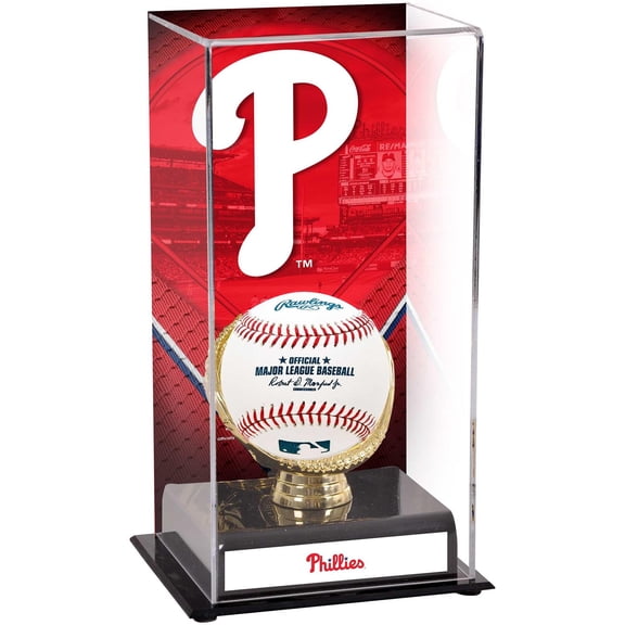 Philadelphia Phillies Sublimated Display Case with Image