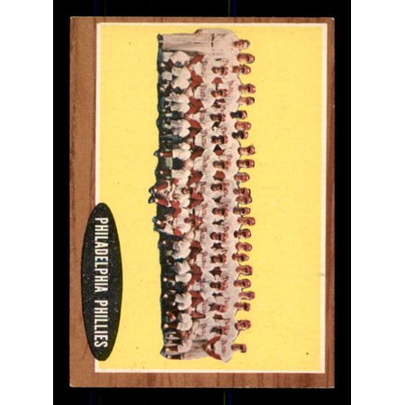 Philadelphia Phillies TC Card 1962 Topps #294