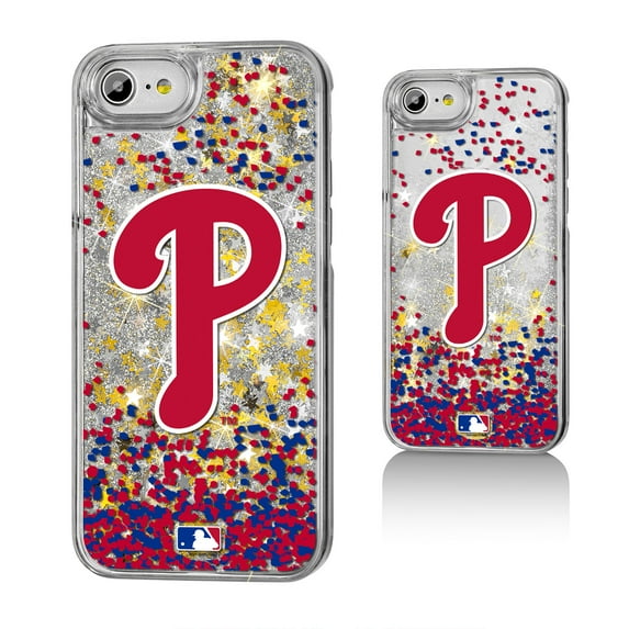 Philadelphia Phillies iPhone 6/6s/7/8 Sparkle Logo Gold Glitter Case