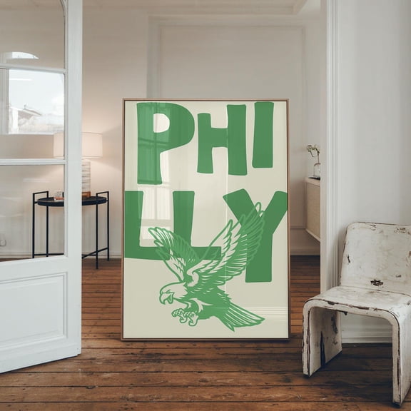 Philadelphia Print Philly Wall Art Eagle Poster