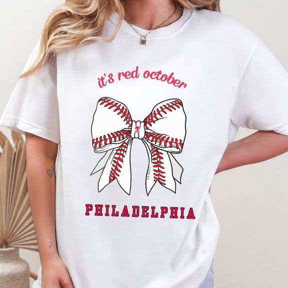 Philadelphia Red October T-Shirt: Vintage Philly Baseball Tee