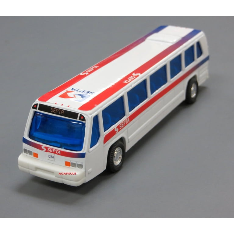 Philadelphia Septa Public Diecast Bus Toy - Walmart.com