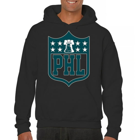 Philadelphia Shield Unisex Hoodie Birds Football Fan Bleed Green Philly