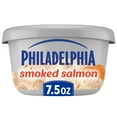 thumbnail image 1 of Philadelphia Flavored Cream Cheese Spread, 1 Tub, for Smooth, Spreadable Mornings, Smoked Salmon, No Artificial Preservatives, Flavors or Dyes, 7.5 oz, 1 of 18