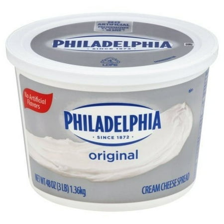 Philadelphia Soft Cream Cheese, 3 Pound -- 6 per Case.
