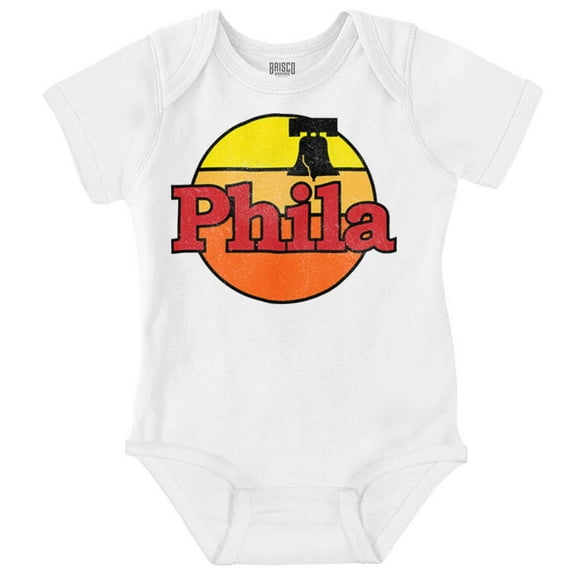 Philadelphia State of Pennsylvania Romper Boys or Girls Infant Baby Brisco Brands NB