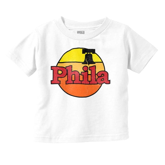 Philadelphia State of Pennsylvania Toddler Boy Girl T Shirt Infant Toddler Brisco Brands 24M