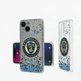 thumbnail image 1 of Philadelphia Union iPhone Confetti Design Clear Case, 1 of 6