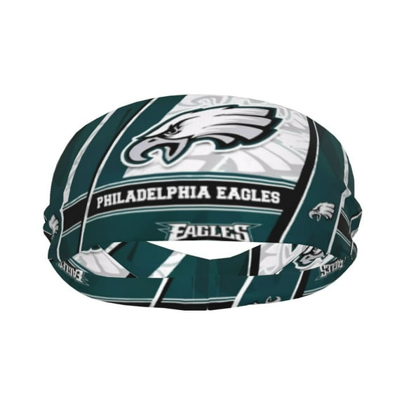 Philadelphia Youth Sports Sweat-Absorbing Headband, Football Team Theme Anti-Sweat Headband, Suitable For Men And Women, Suitable For Football, Cycling, Running, Yoga And Other Sports