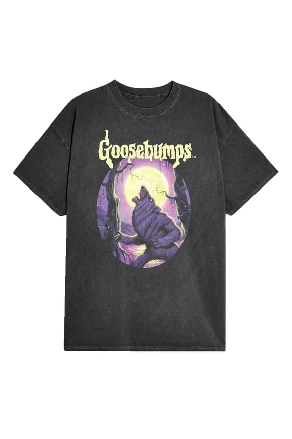 Philcos Goosebumps Warewolf Black Tee